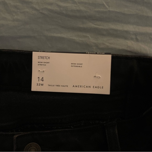 American Eagle black cuff shorts - Picture 3 of 7